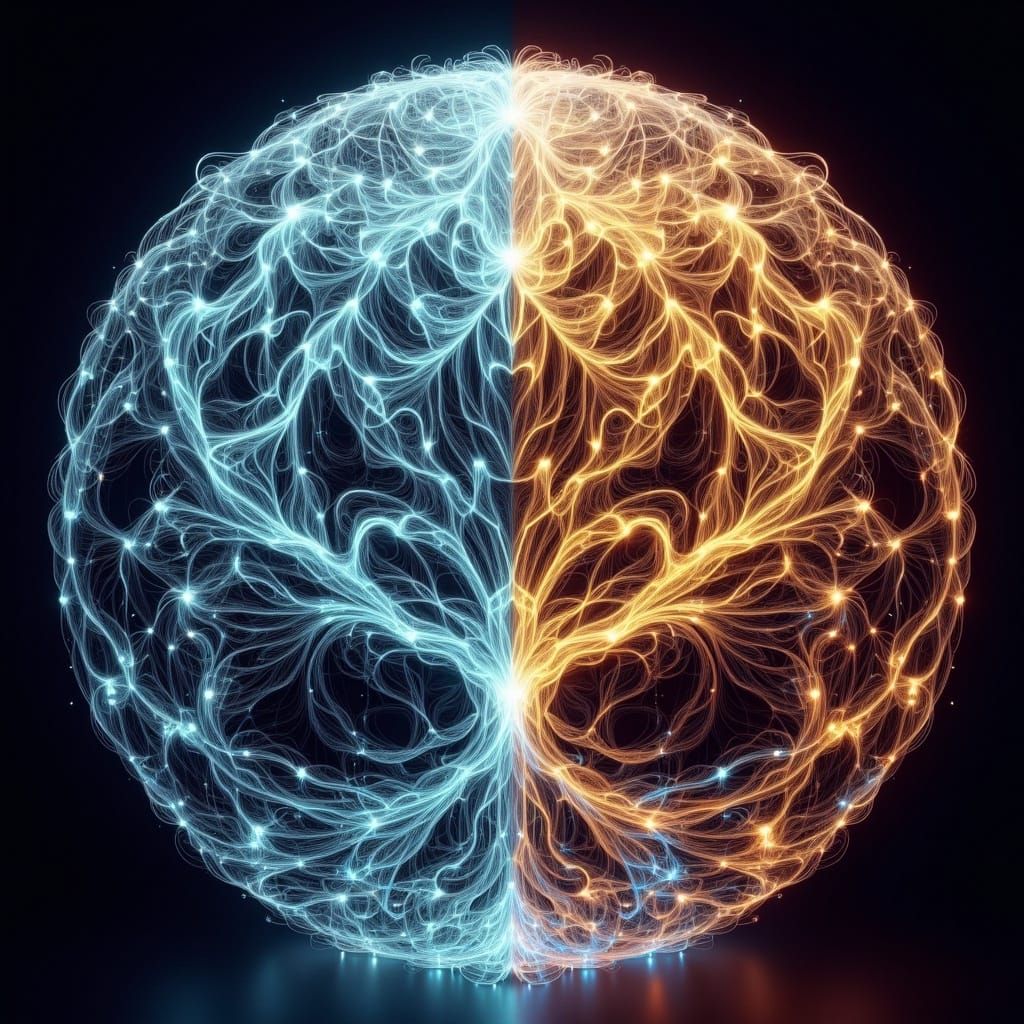 Electroluminescent Display Art Generated by AI