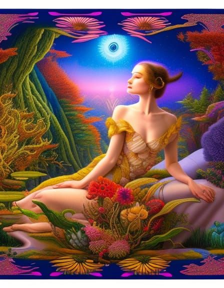 Dynamic Music Art in Rich Colors