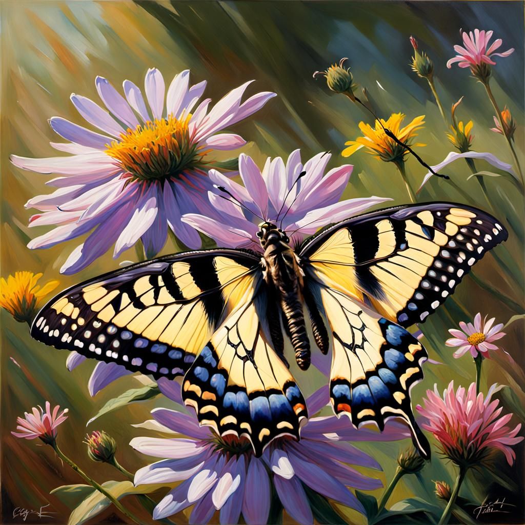 Swallowtail butterfly