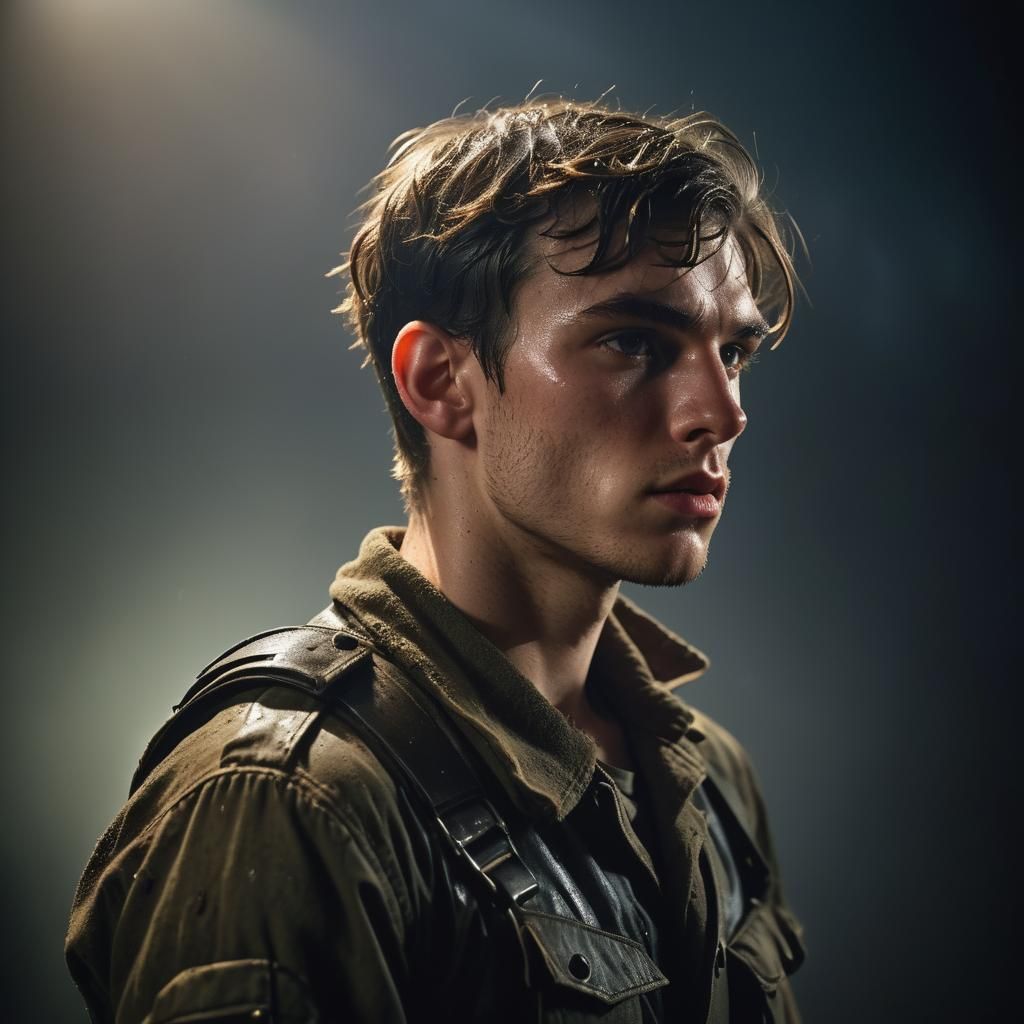 Martian Resistance Fighter: High-Fashion Portrait