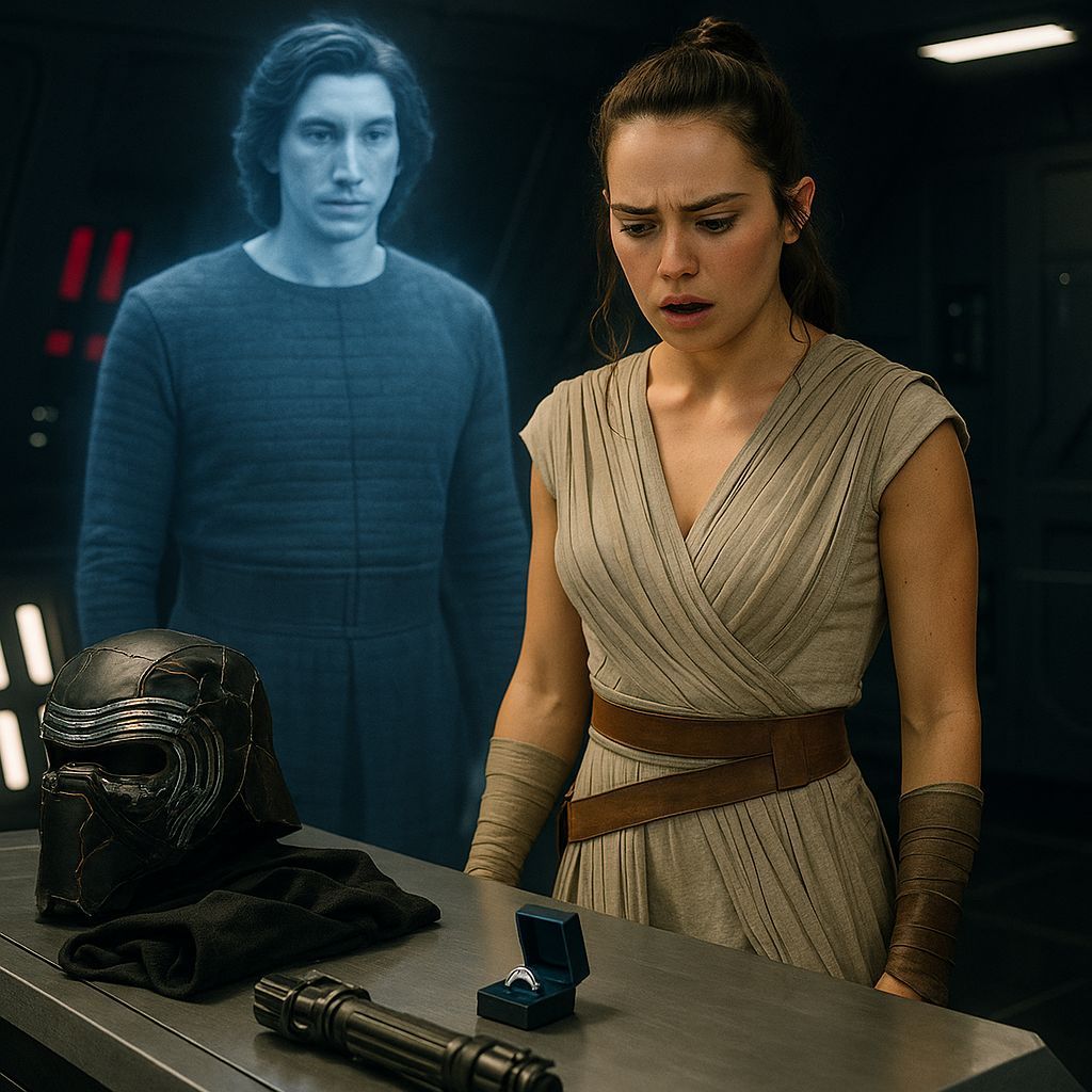Rey Finds Ring in Kylo Ren's Quarters