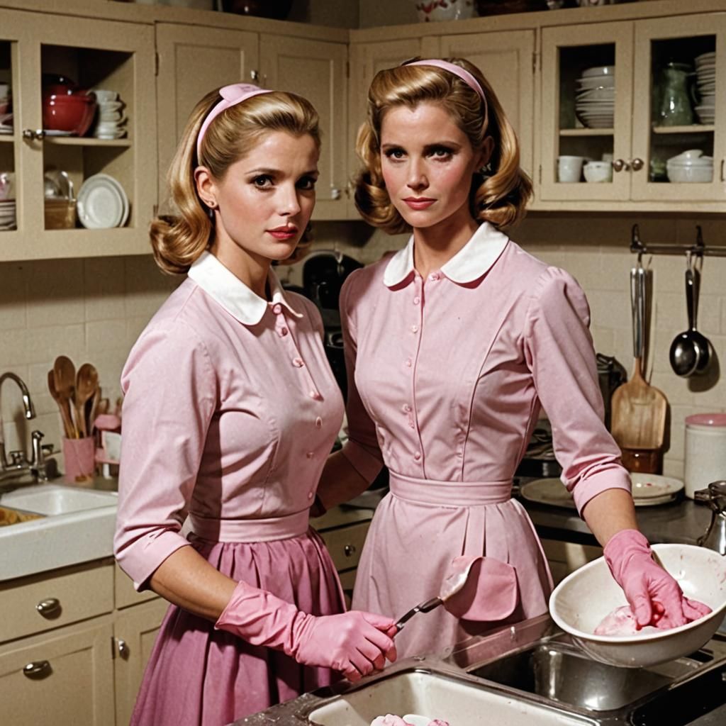 Buffy as a Retro Homemaker