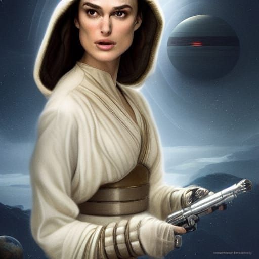 Keira Knightley as Padmé Amidala on Mars