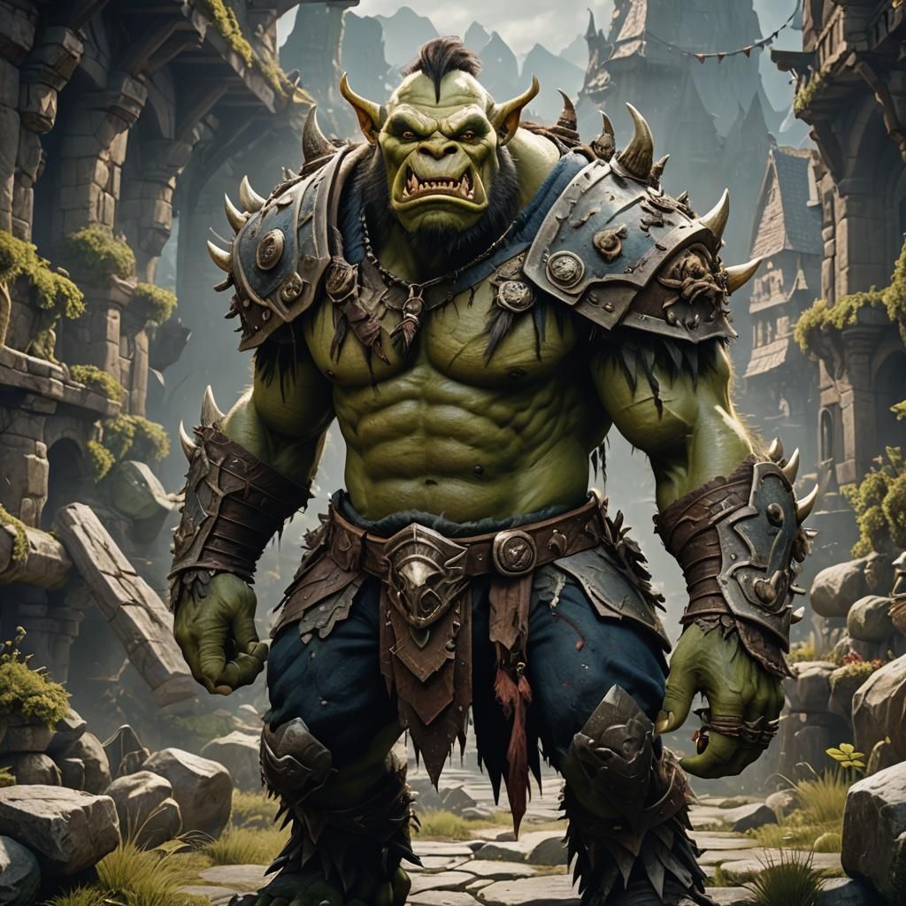 Rask Irontooth (Orog Clan Leader)