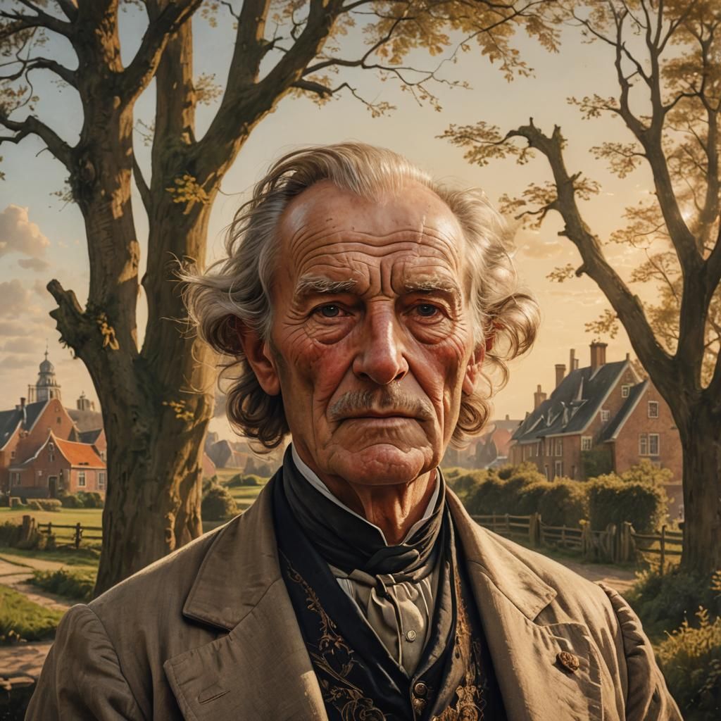 Dutch Golden Age Portrait of an Elderly Man