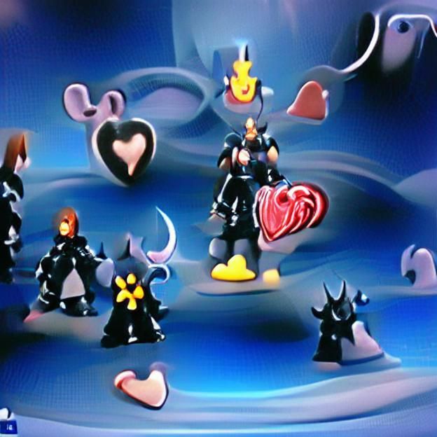Kingdom Hearts: Image of a Heartless