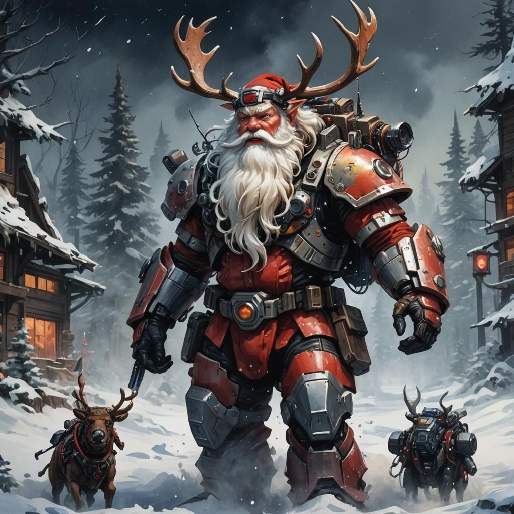 Mecha Tech Santa