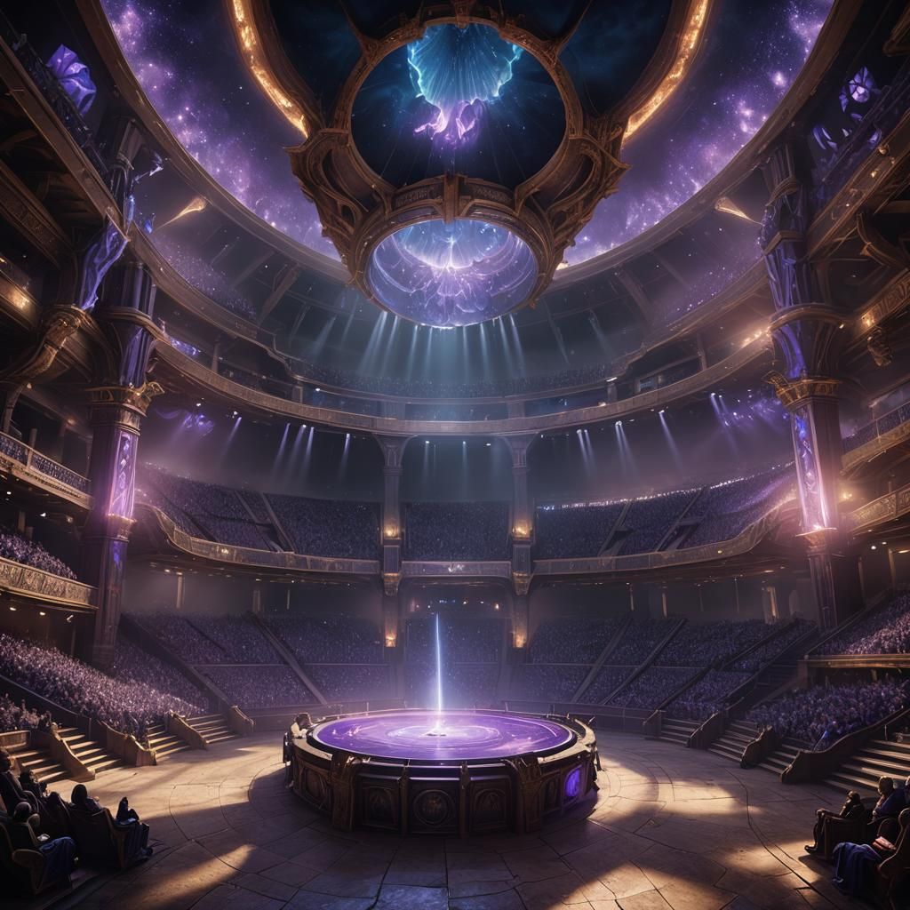 Mystic Arena with Deadly Sunlight Beam