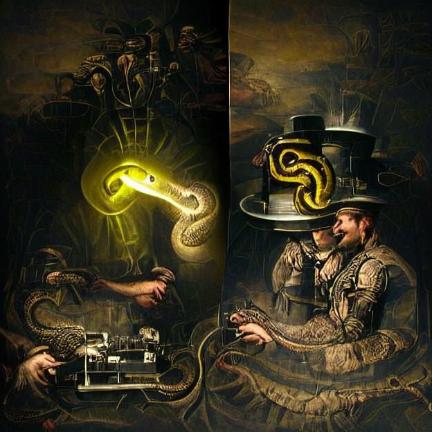 Snakes Observe Modern Communication