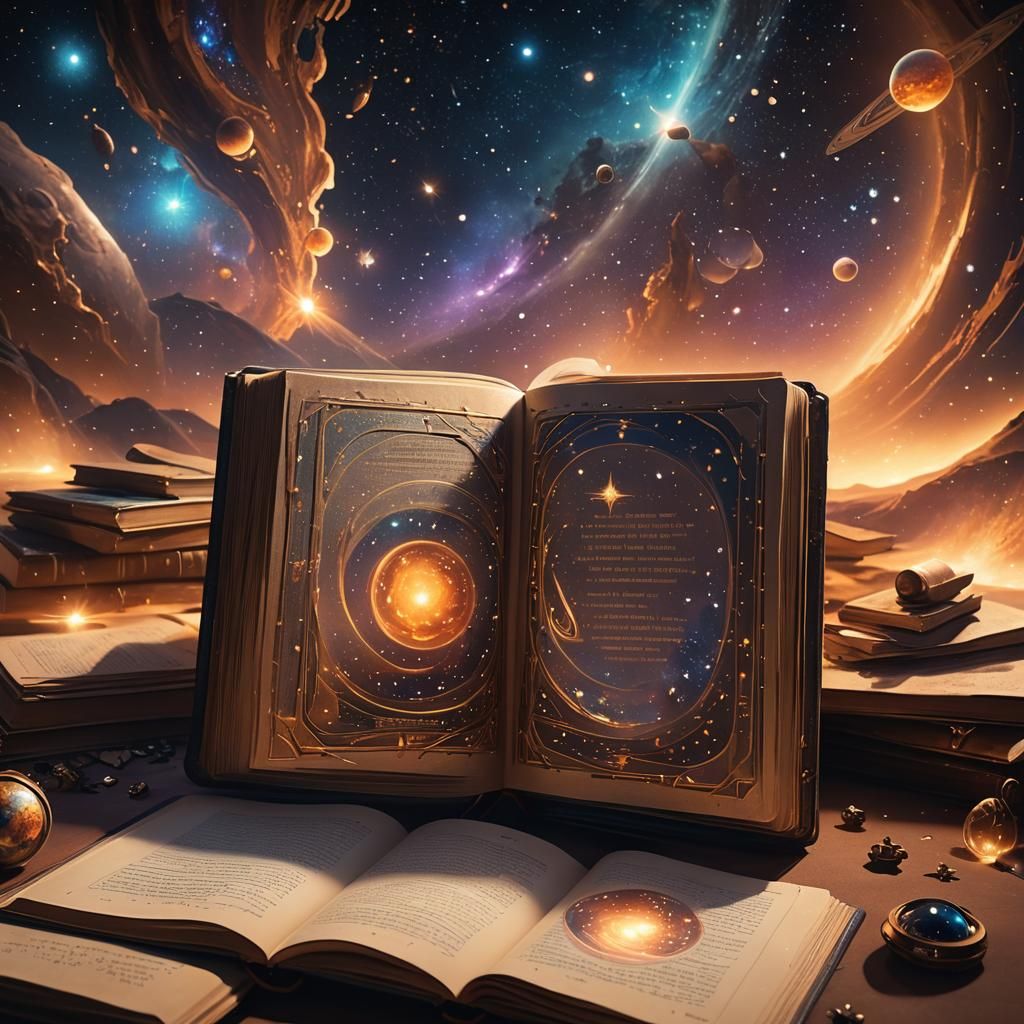 Ancient Book Reveals Glowing Celestial Galaxy