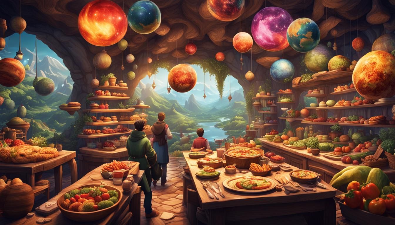 Food-Themed World: Culinary Magic and Societal Feast