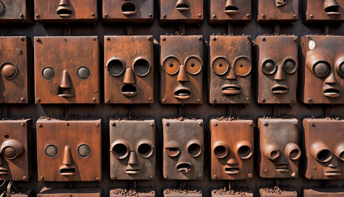 Urban Faces Hidden in Plain Sight