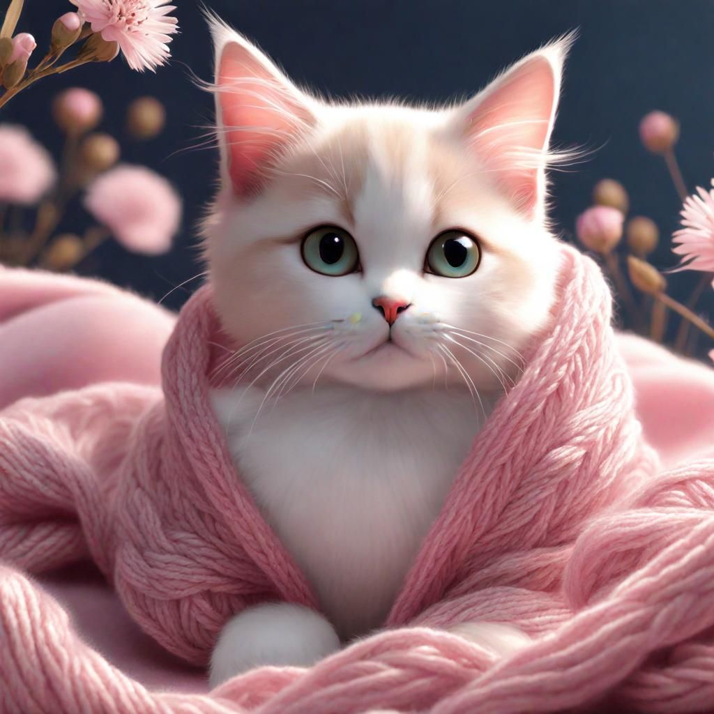 Soft kitty. Warm kitty ​🧶 ​😻​