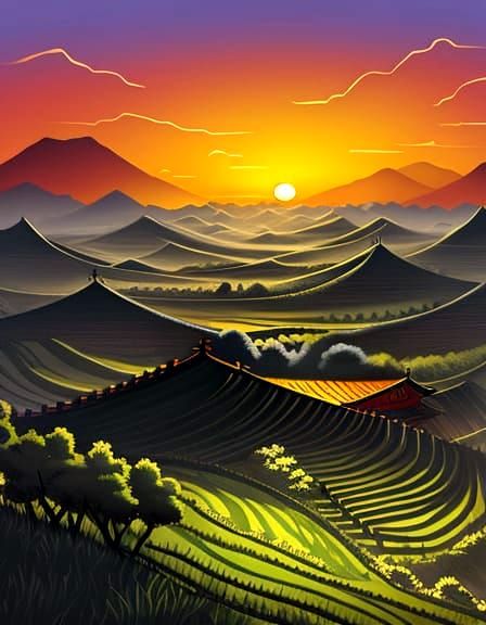 天海暮曲 (Tiānhǎi Mùqǔ) – Evening Melody of Sky and Sea