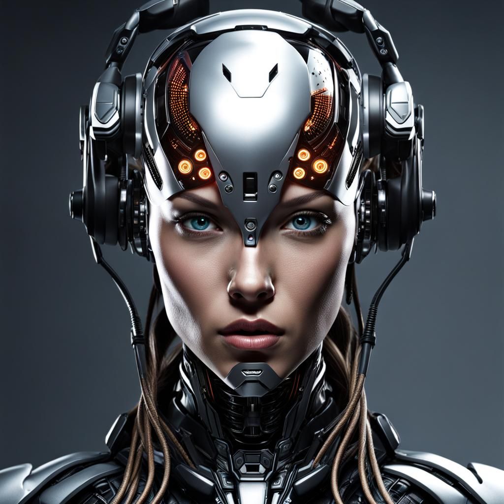 Futuristic Cyborg Female