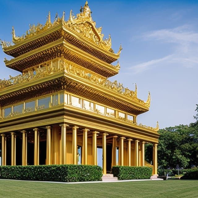 Golden Mansion: Award-Winning Architecture in Neo-Gothic Sty...