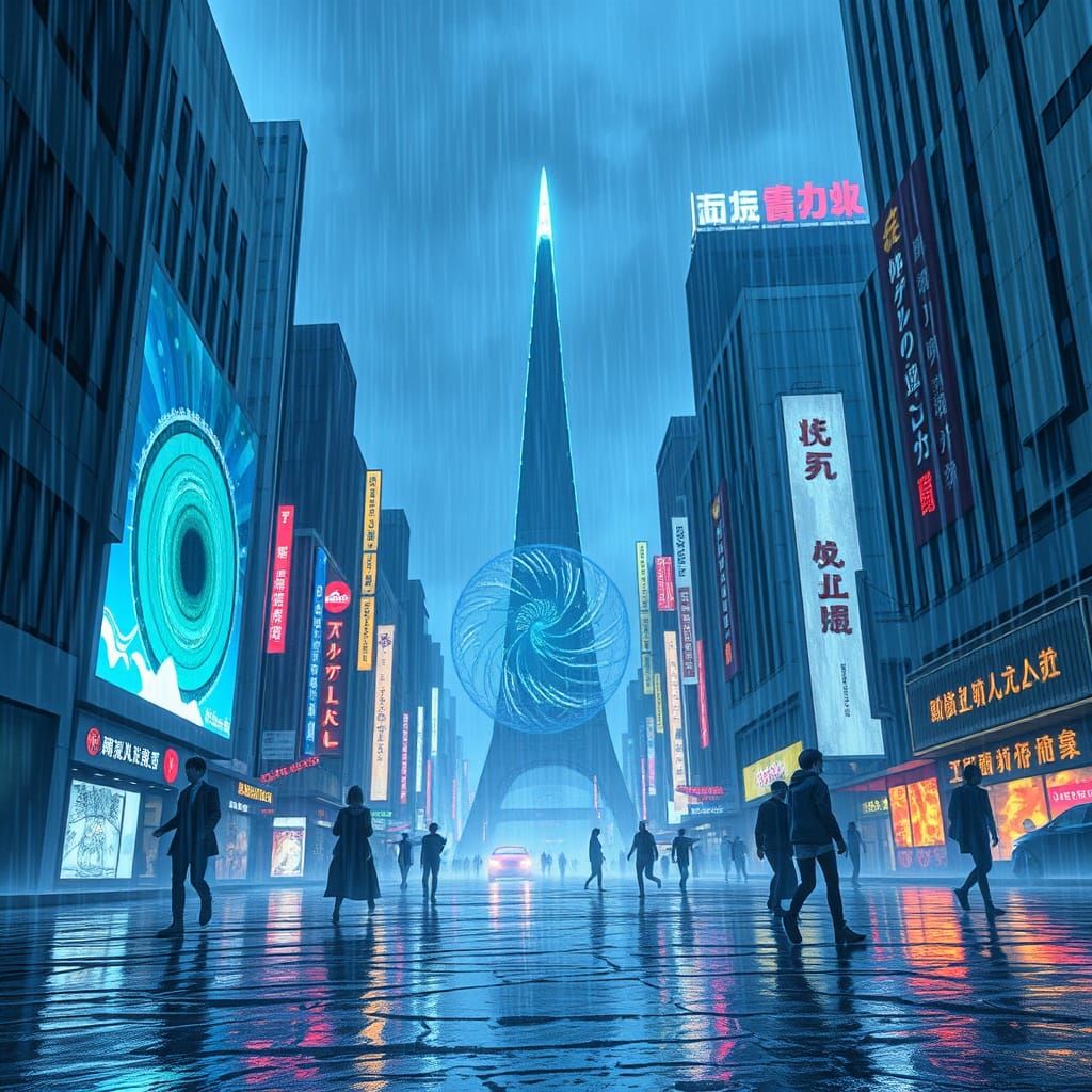 Akira's Elemental Powers in Neo-Kyoto