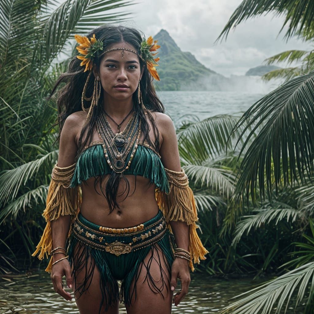 Tahitian Dancers Celebrate Life