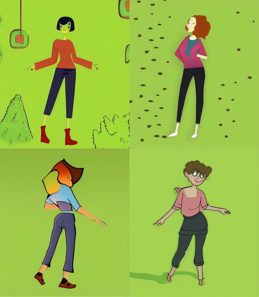 Abstract AI Generated Background Art