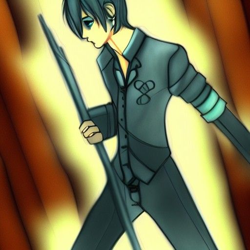 Male Writer Immersed in Video Game World