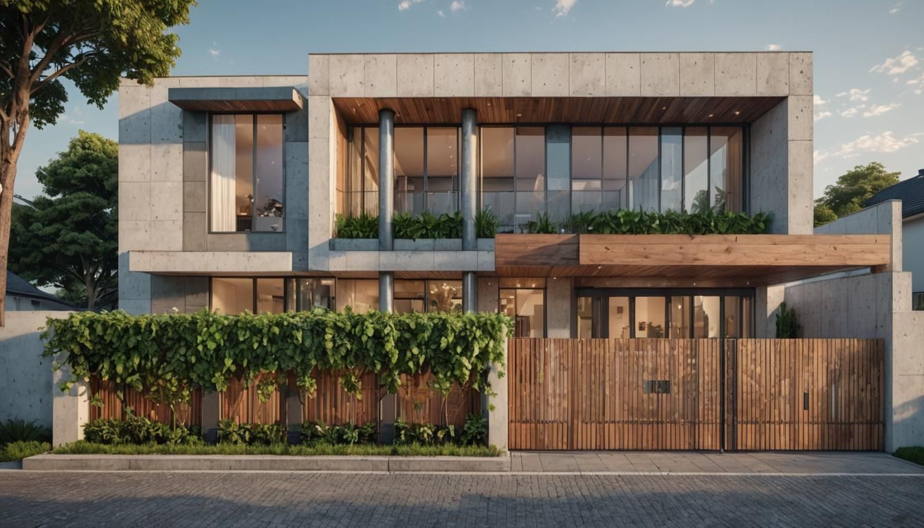 Modern House 3D Architectural Rendering in Unreal Engine