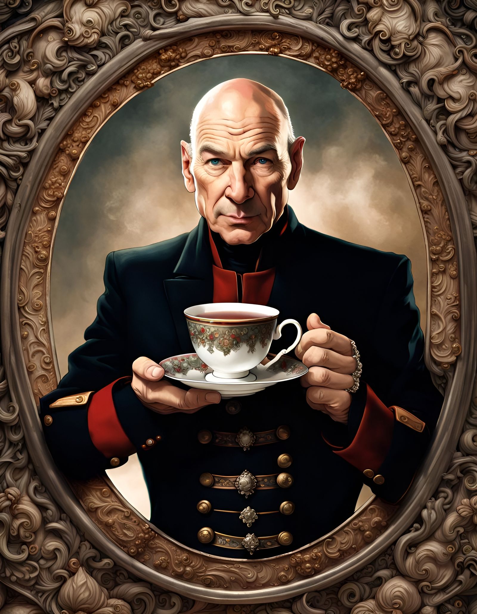 Captain Picard's Earl Grey Tea: A Detailed Portrait