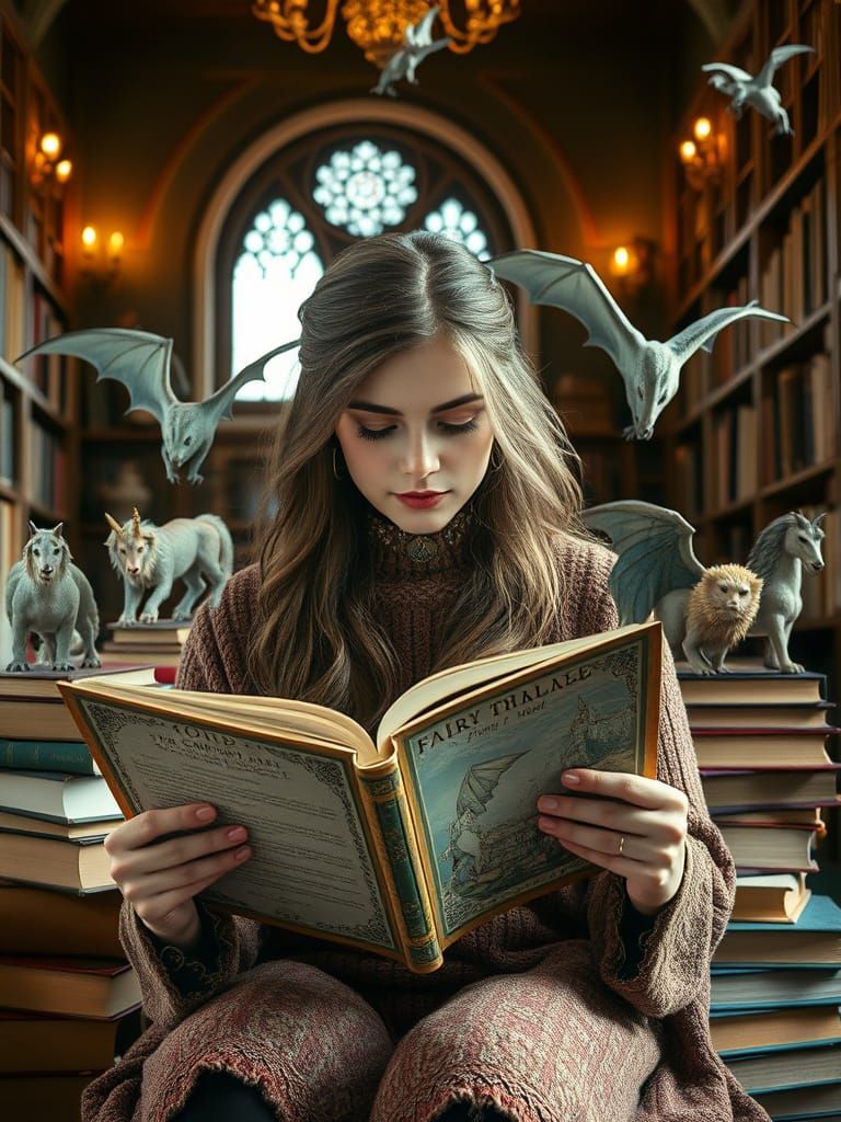 Enchanted Library: Fairy Tale Characters Come to Life