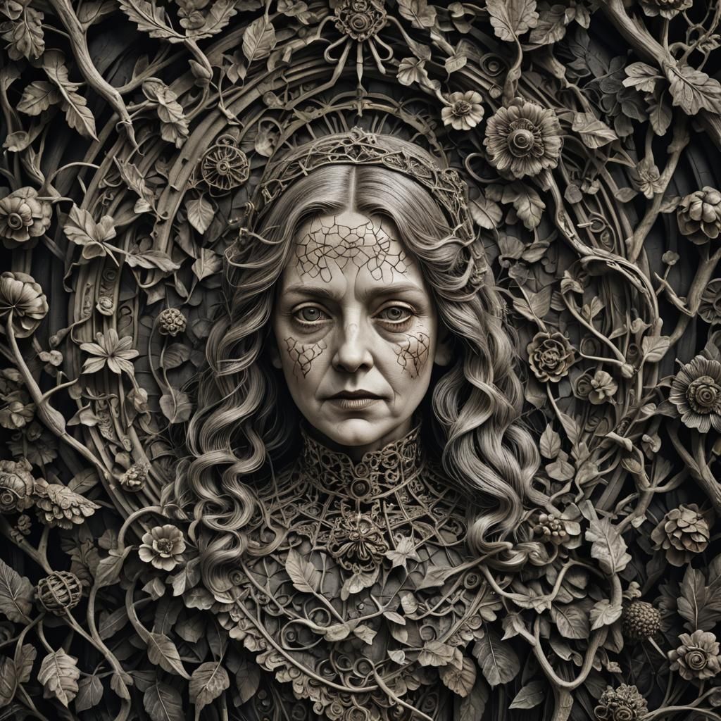 Hyperrealistic Portrait with Intricate Details