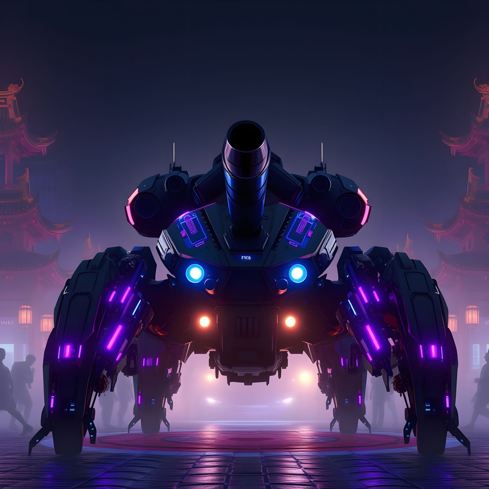 Spider Tank Experiment 5