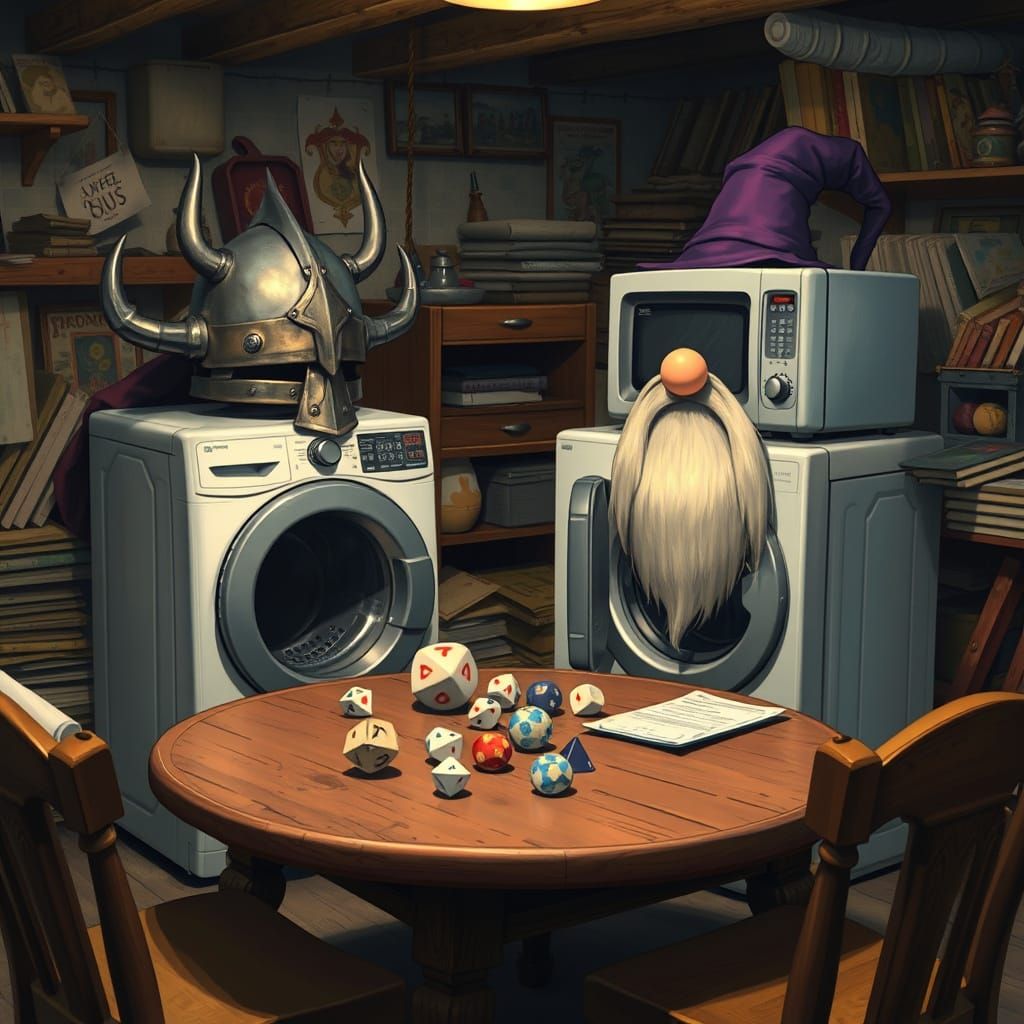 Washing Machines and Microwave Play D&D