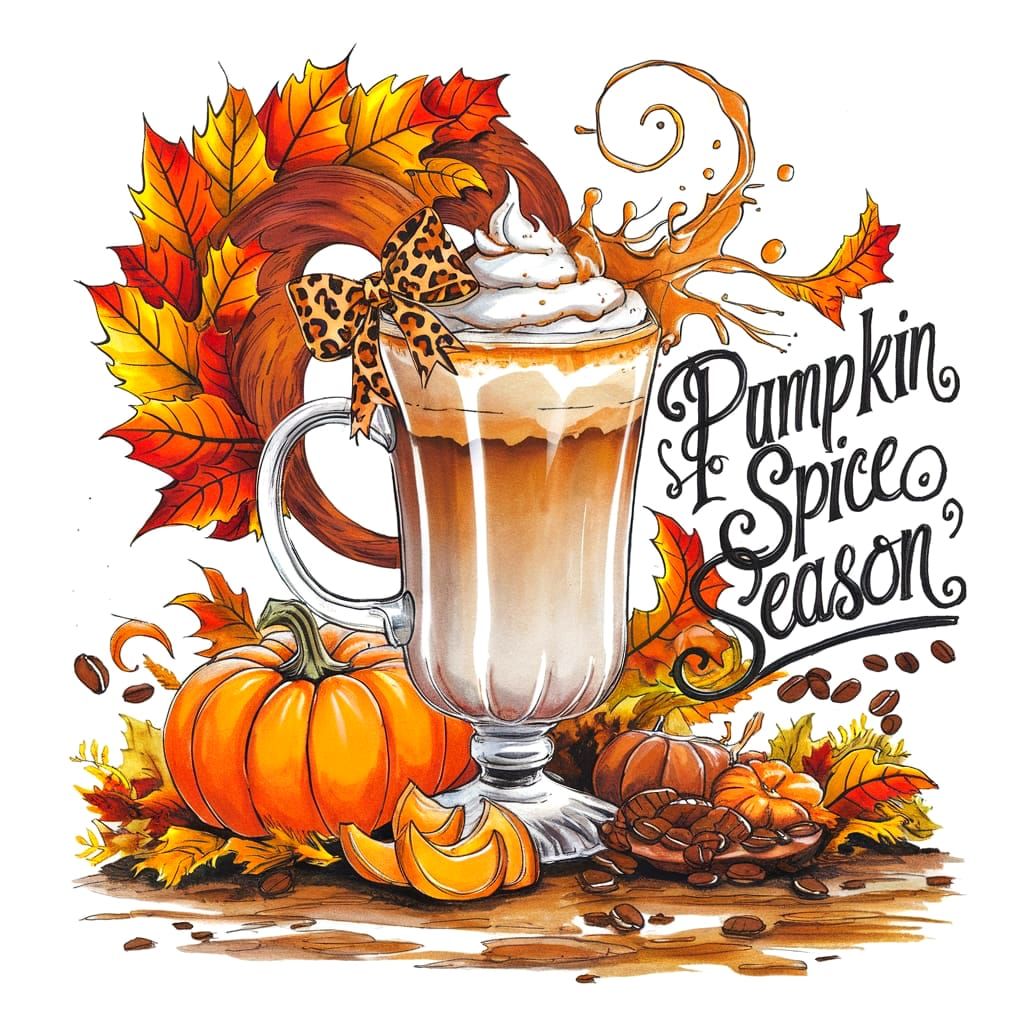 🍁 It’s Pumpkin Spice Season ☕️🍂