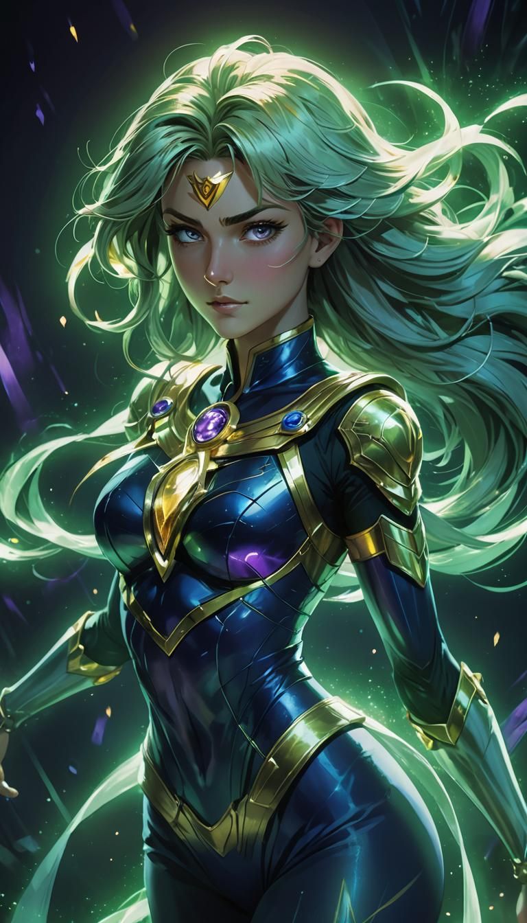 Sailor Love of the Violet Lantern Corp, anime version