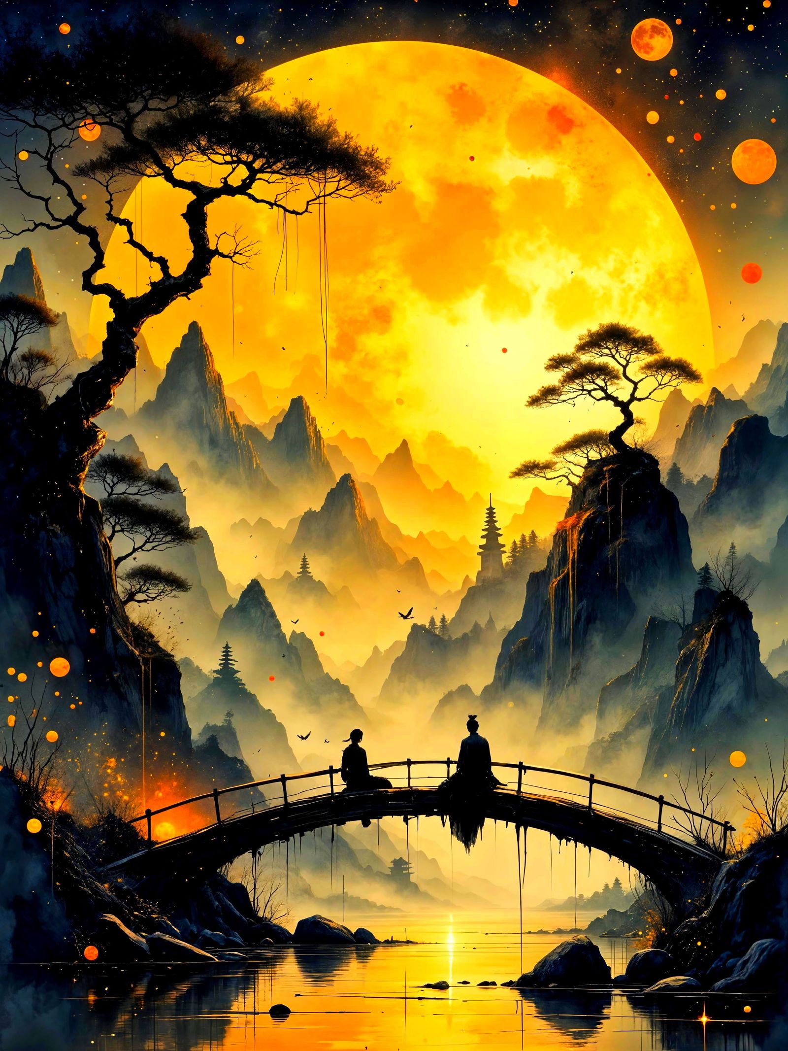 Under the Golden Moon