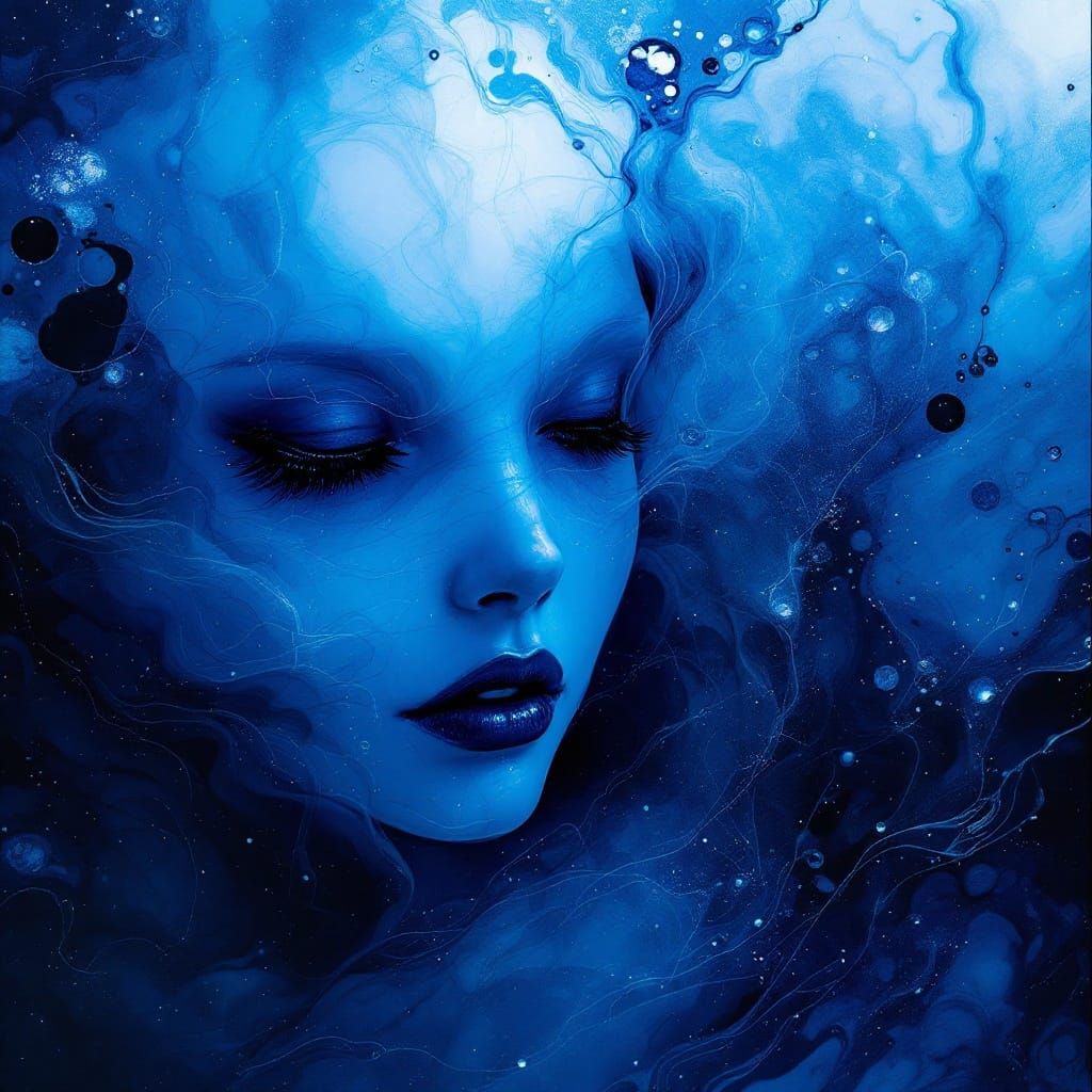 The feel of blue