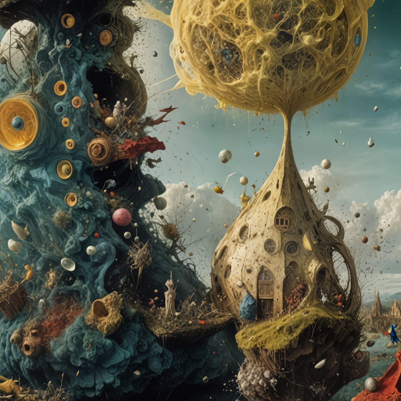 Fancy Floating Apartment Building...