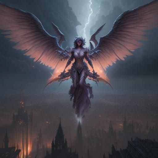 Angels and Demons Clash Over the Silver City