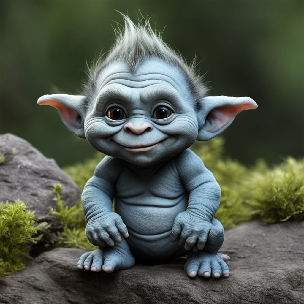 Cute Small Baby Troll