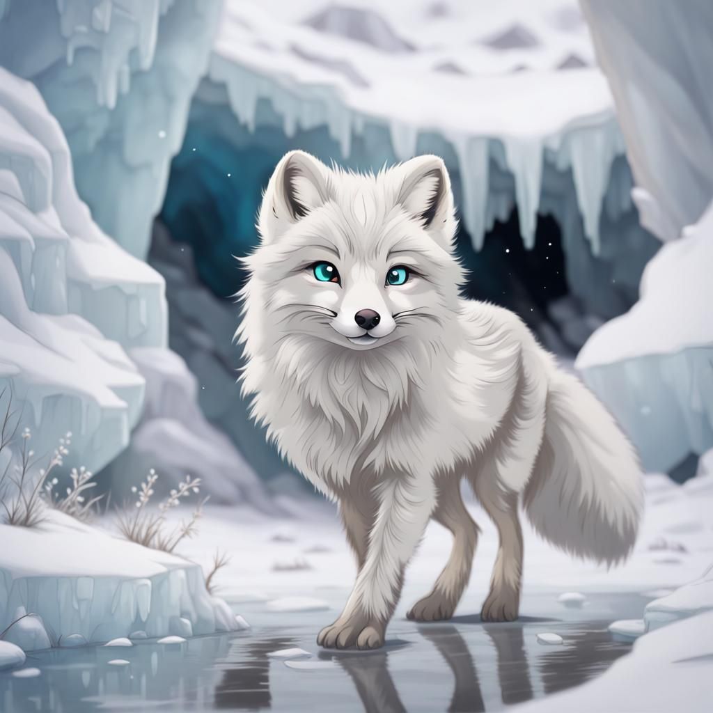 Chibi arctic fox