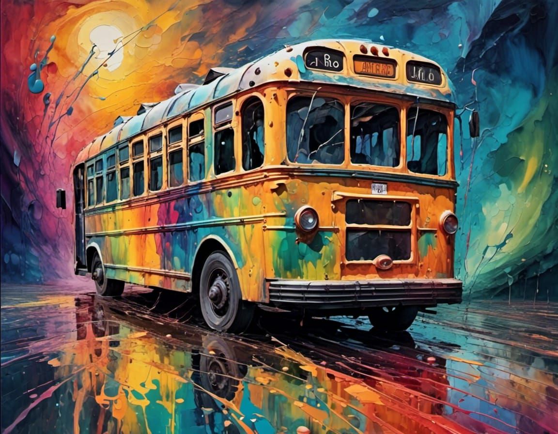 The wheels on the bus go round and round