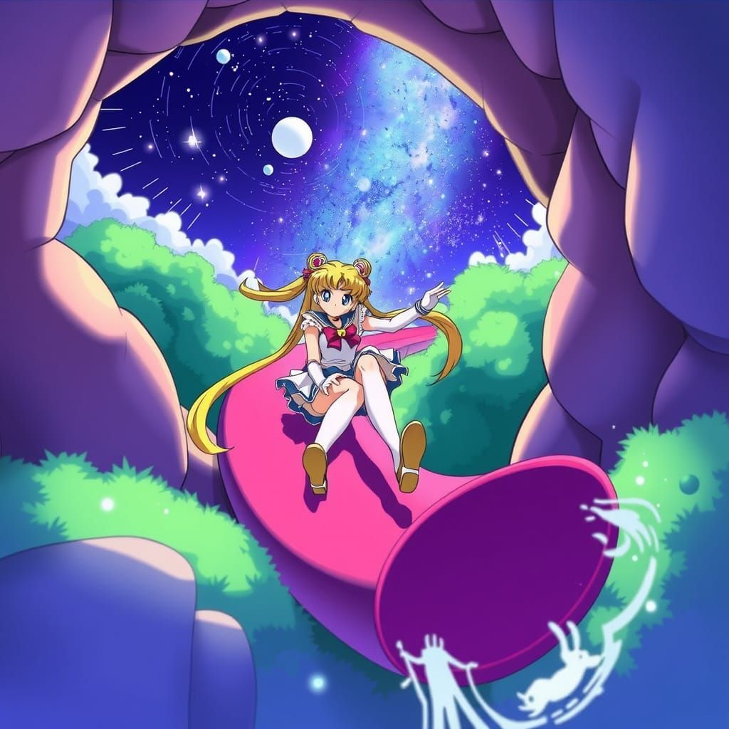 Sailor Moon Descends into a Whimsical World