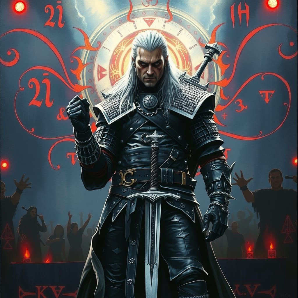 Geralt Frontman of Norwegian Black Metal Band