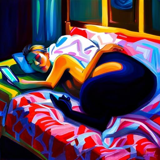 Hyperrealistic Double Exposure: Cats Create AI Art