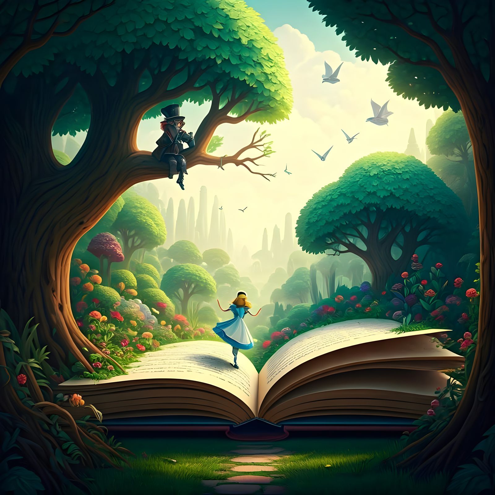 Alice in Wonderland: A Pop-Up Book Dream