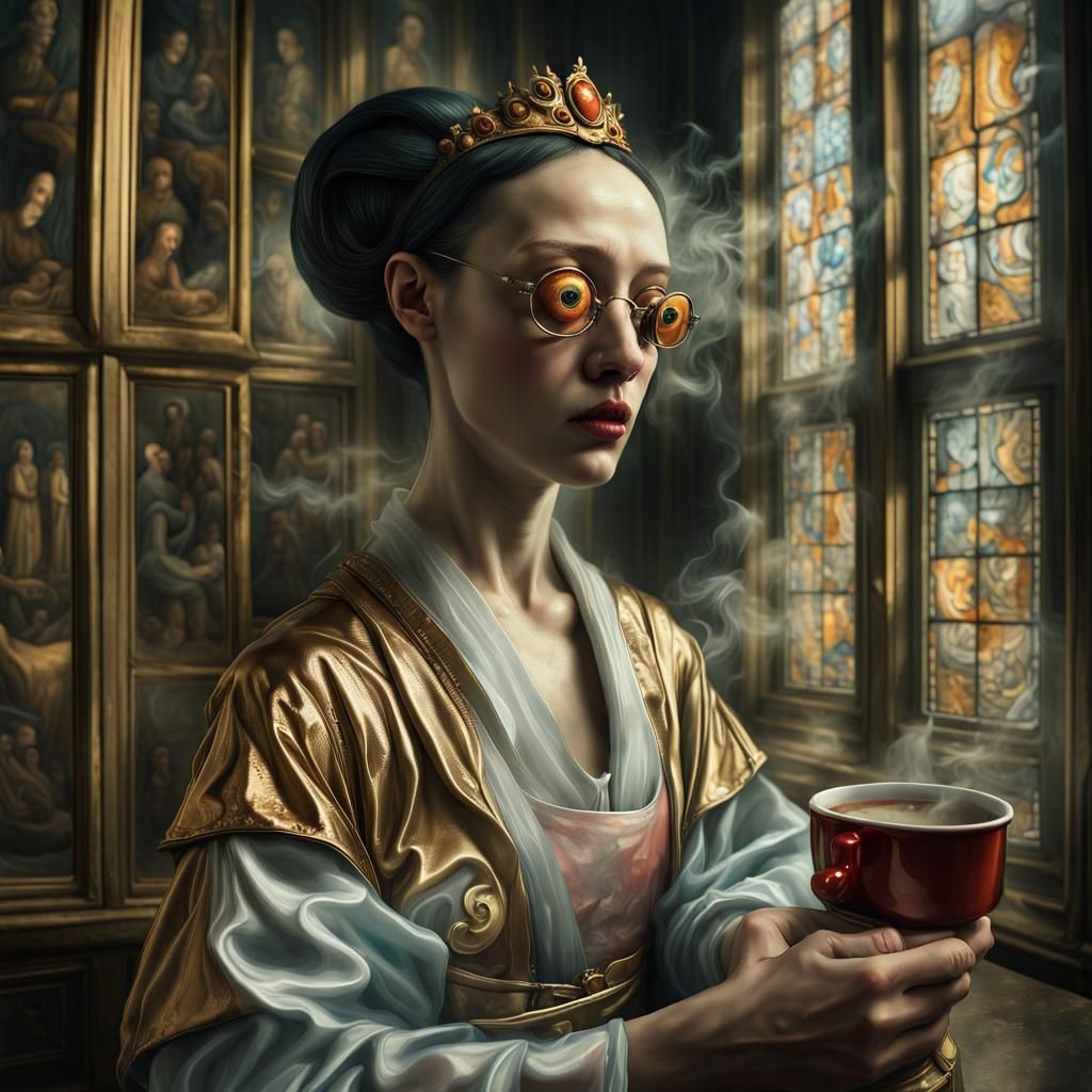 Magical Biological Forms with Prismatic Particles