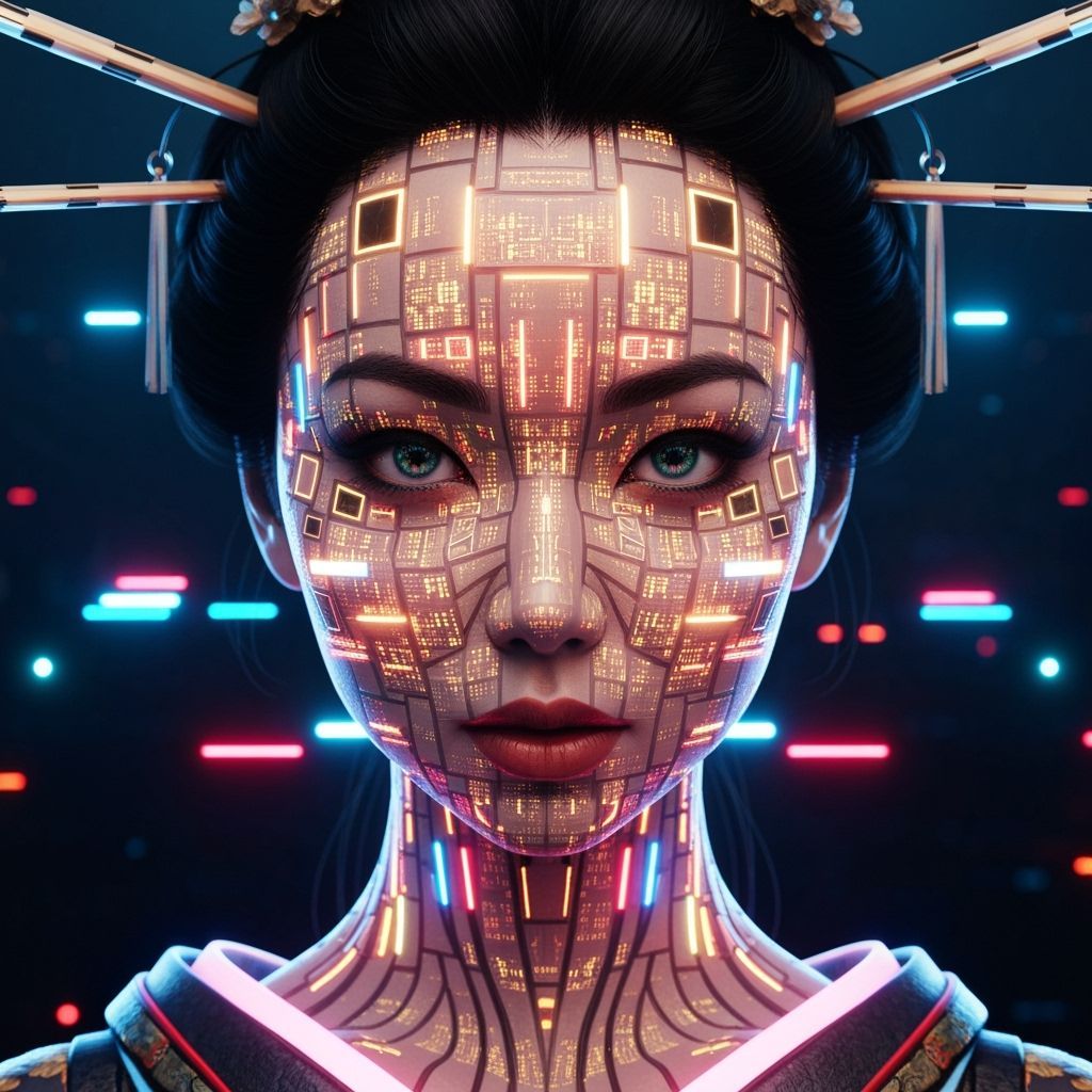 Digital Geisha: A Technological Beauty in Unreal Engine 5