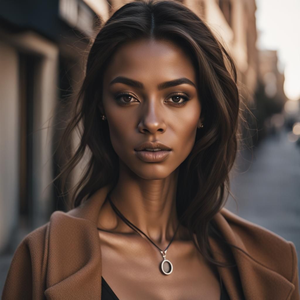 Colonial Street Scene: Watercolor Portrait