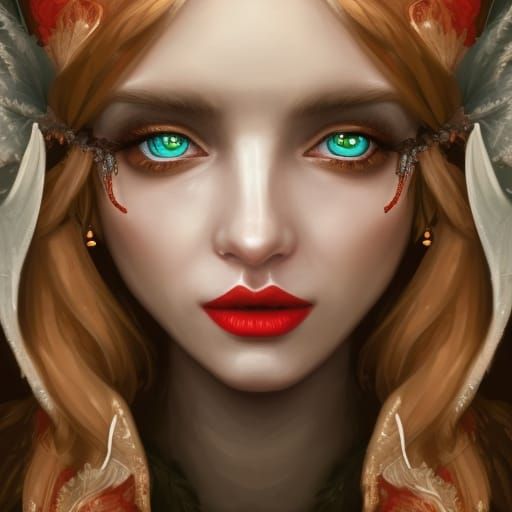 elf druid woman