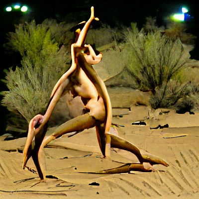 Desert Dancer: A Solitary Performance