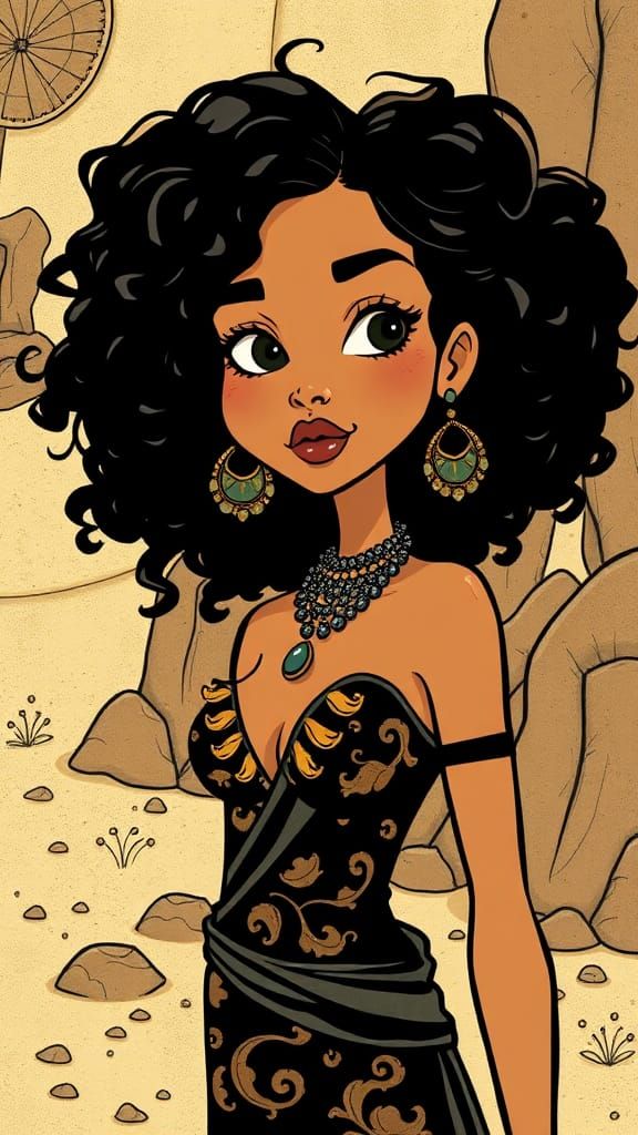 Cartoon Ellaria Sand