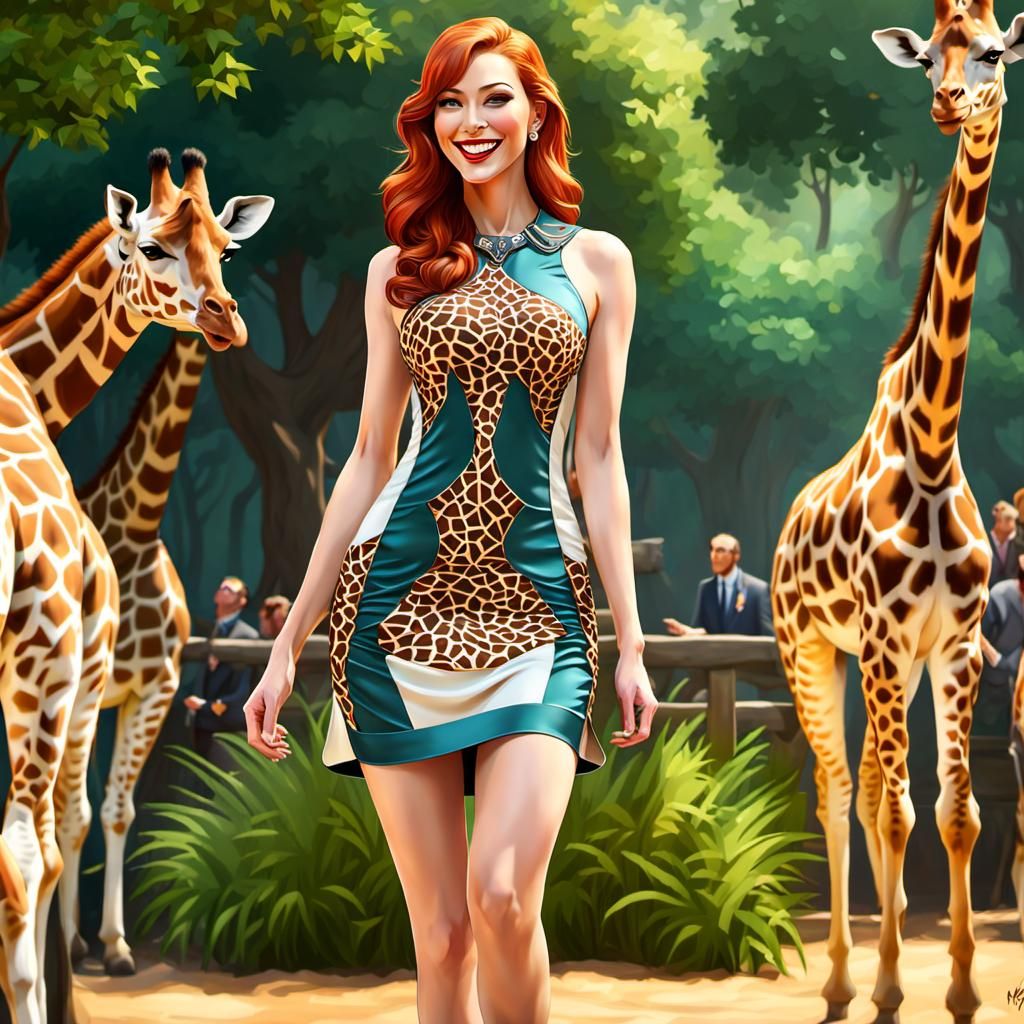 The 2024 Animal print fashion collection - giraffe